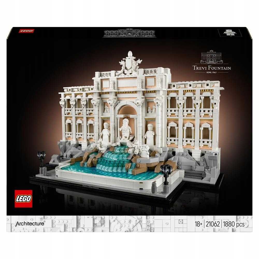 LEGO ARCHITECTURE Fontanna di Trevi 21062  Komunia na komunie