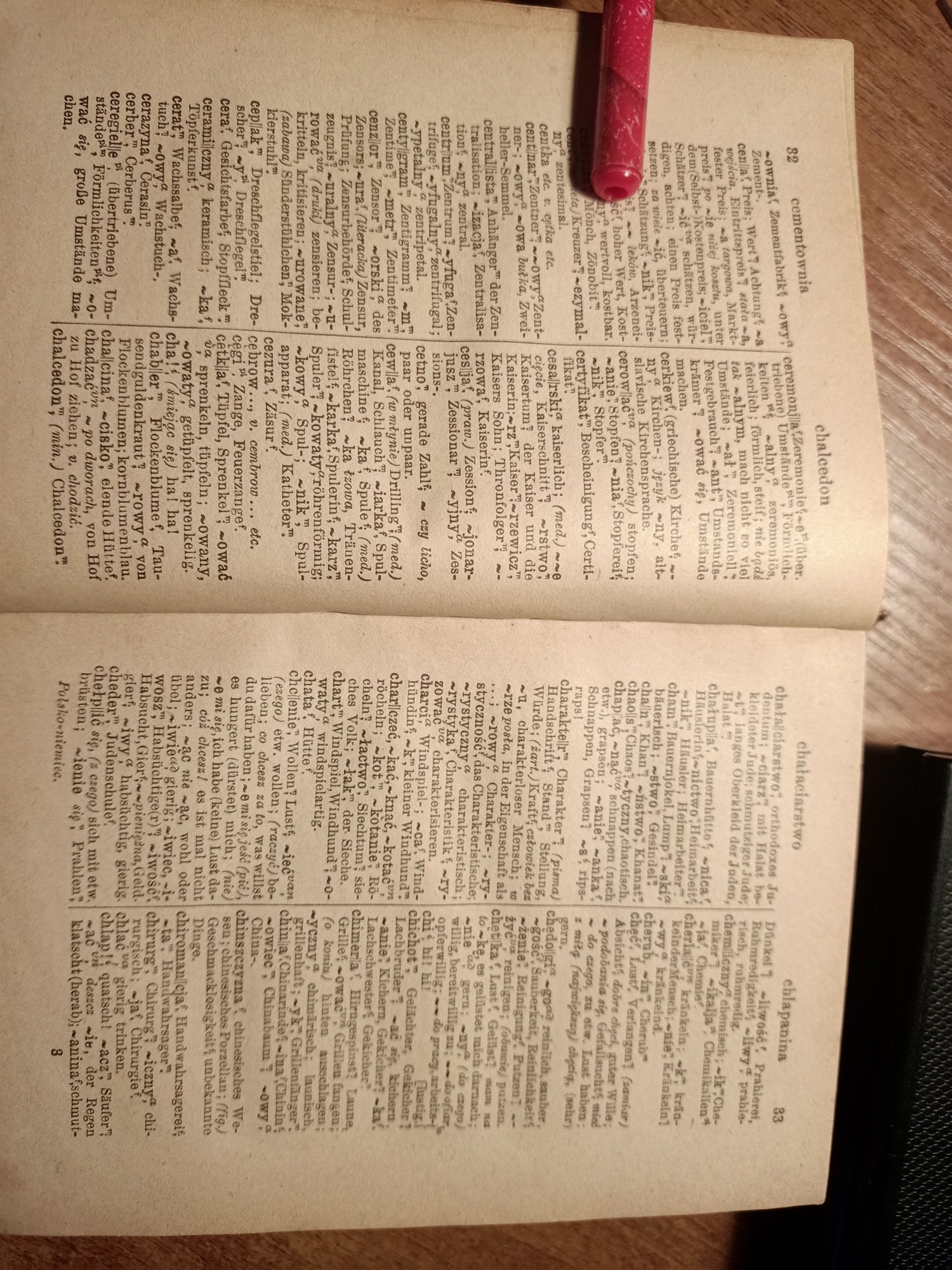 Worterbuch der DeuWorterbuch der Deutschen und Polnischen Sprache 1926