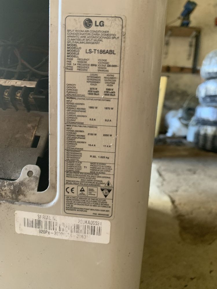 Klimatyzator lg 7 kw on/off