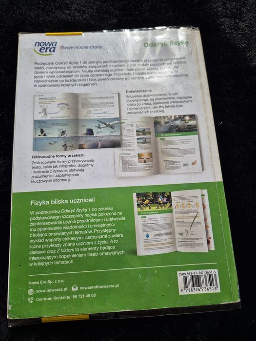 Odkryć fizykę 1 zakres podstawowy nowa era