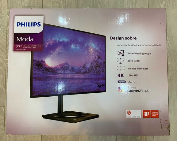 4K монітор Philips 279C9 [27" IPS LCD], DisplayHDR 400, G-Sync com