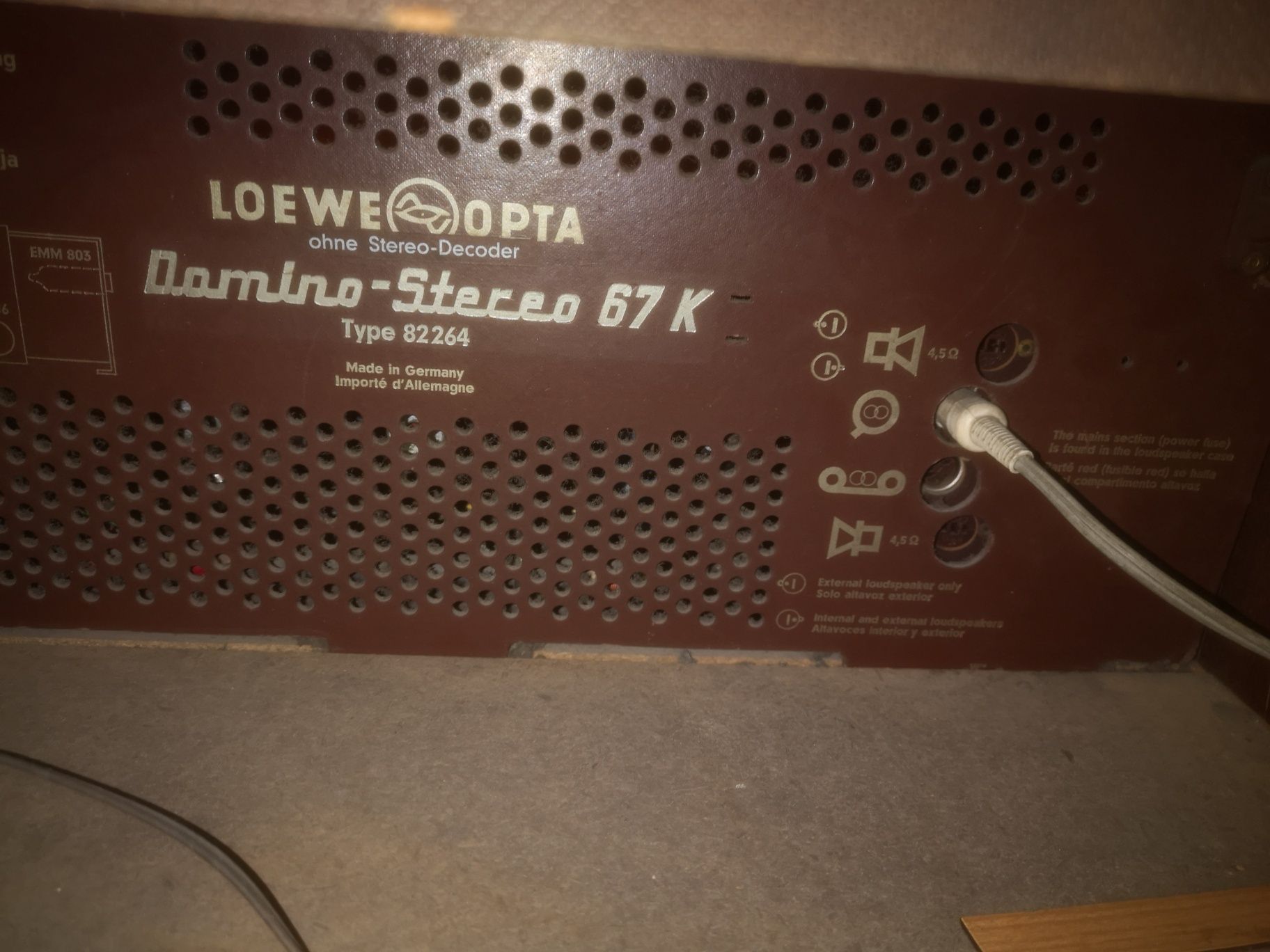 Radio- giradiscos Loewe Opta