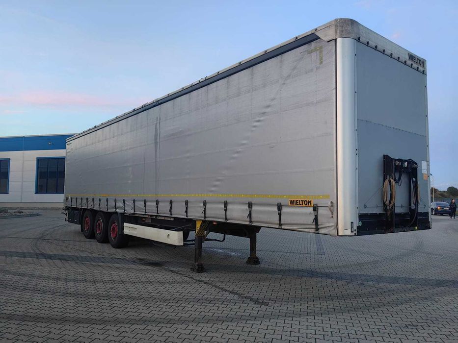 Wielton Firanka Mulda 9m 2016, komplet wyposażenia