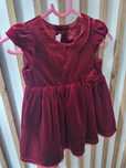 Sukienka czerwona elegancka h&M 80/86