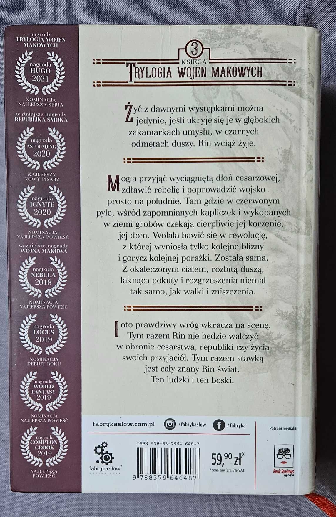 Płonący bóg Rebecca F. Kuang