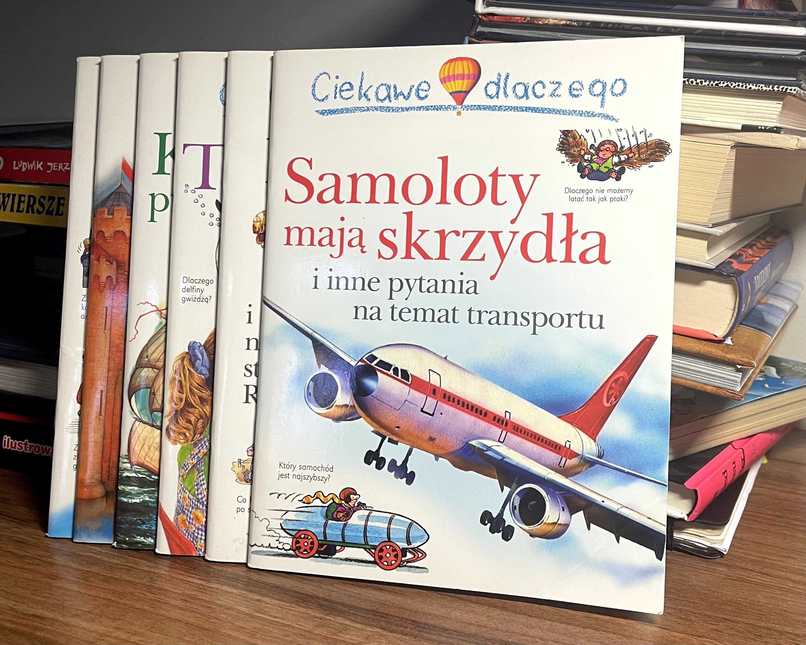6 książek serii - Ciekawe Dlaczego