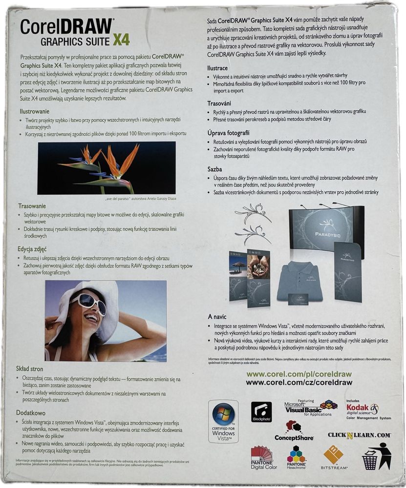 Corel Draw X4 program graficzny komplet