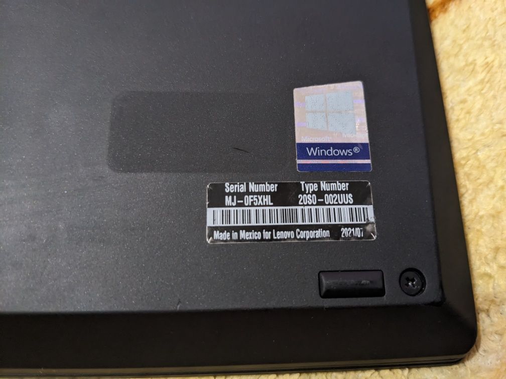 Ноутбук Lenovo ThinkPad T14 Gen 1