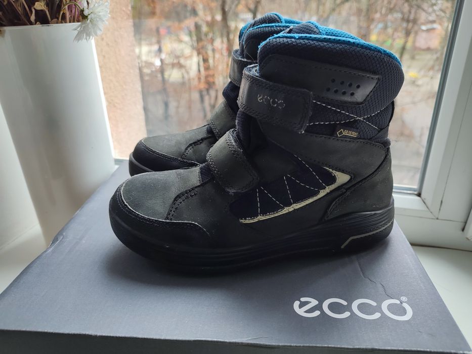 Дитячі зимові чоботи черевики для хлопчика Ecco 33 р