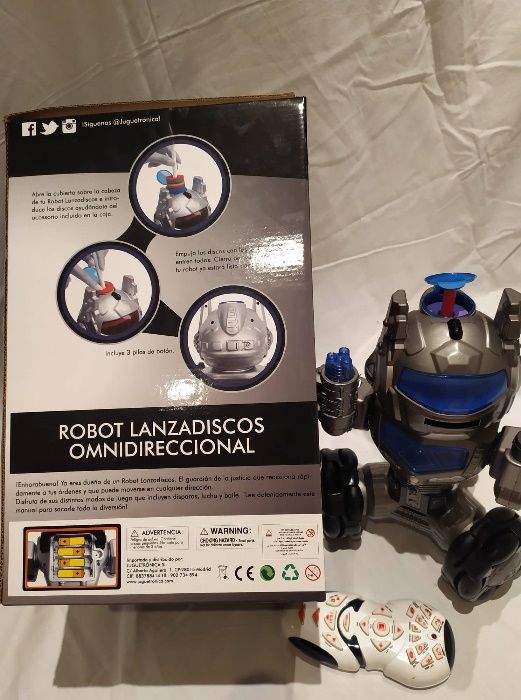 Robot Lança Discos.