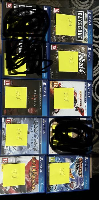 Sprzedam gry na ps4