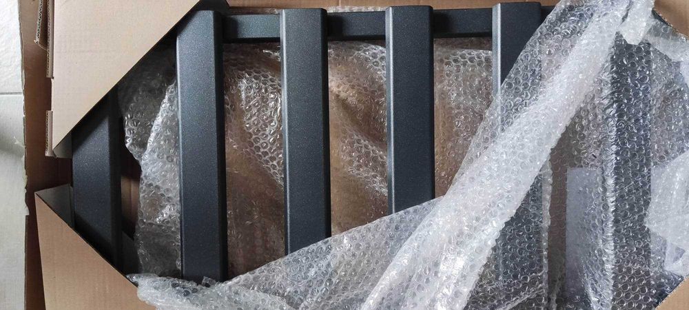 Grzejnik drabinka łazienkowy czarny 84x 40 nowy