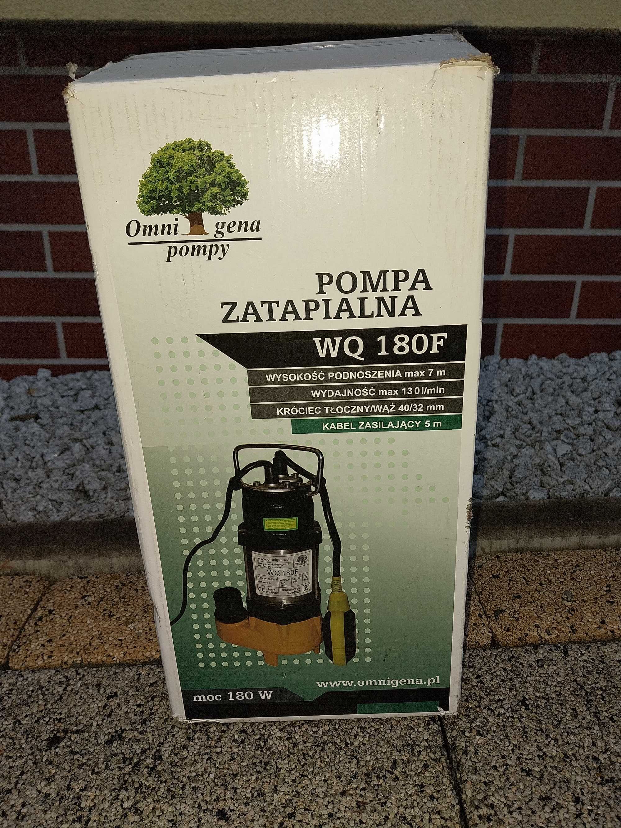 Pompa zatapialna Omnigena WQ180f