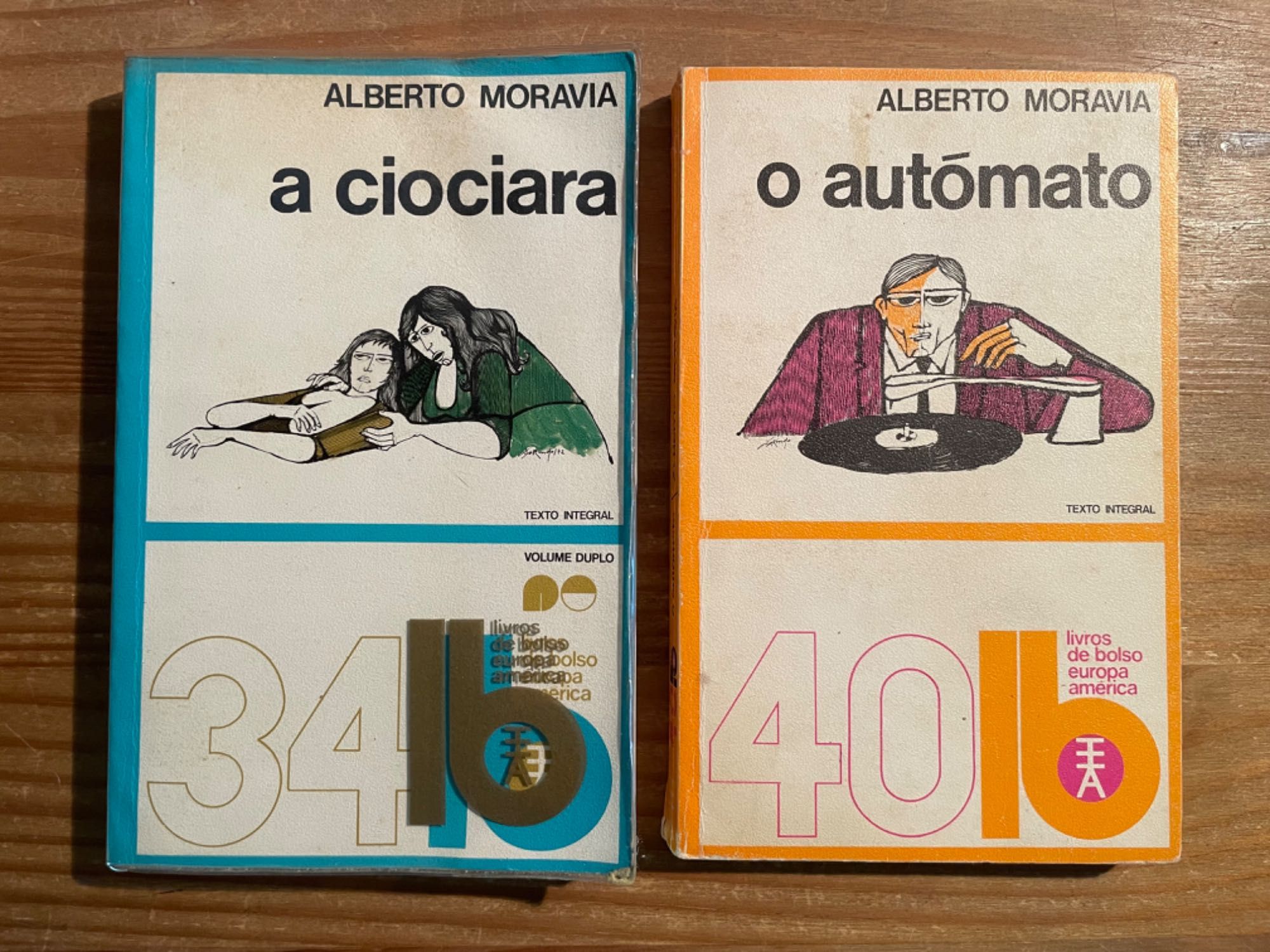 Pack 2 livros - Alberto Moravia (portes grátis)