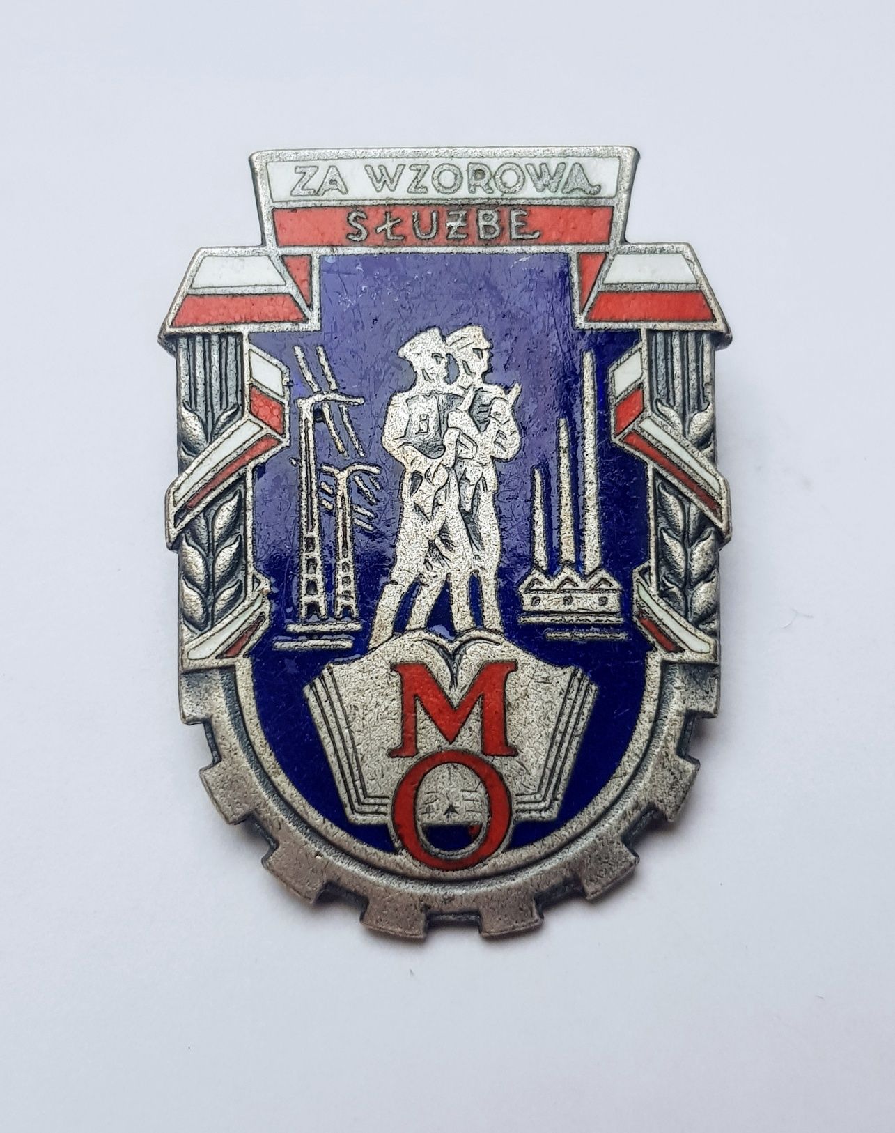 Odznaka za wzorową służbę w MO PRL