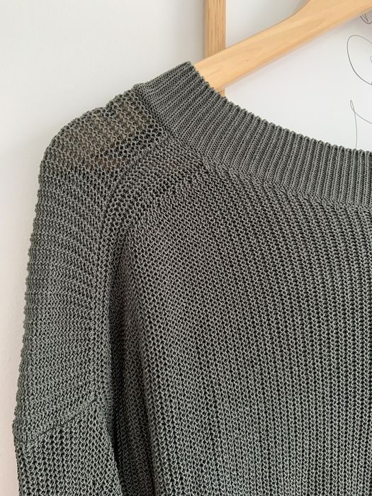 Sweter premium Massimo Dutti rozmiar XS khaki