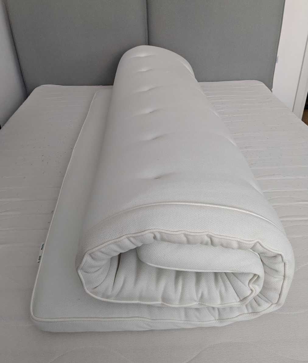 Materac nakładkowy mata na materac lateksowa IKEA Tustna 160x200