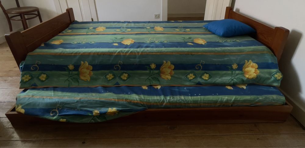 3 Camas solteiro 1 com gavetão