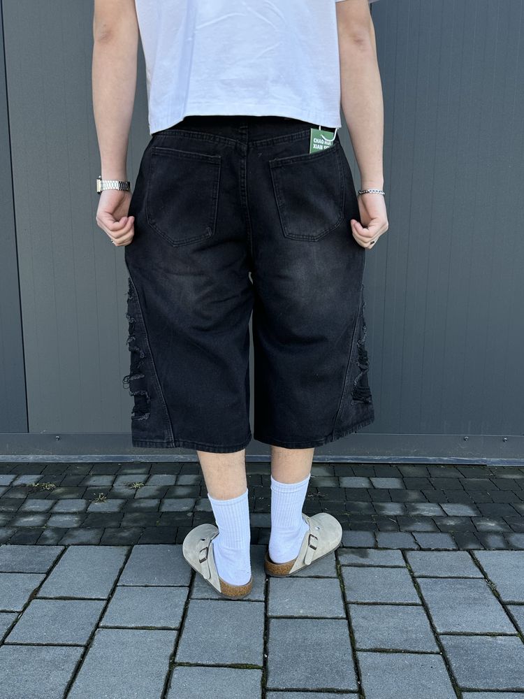 Baggy opium shorts Широкі шорти jorts sk8 jaded bershka беггі дістрес