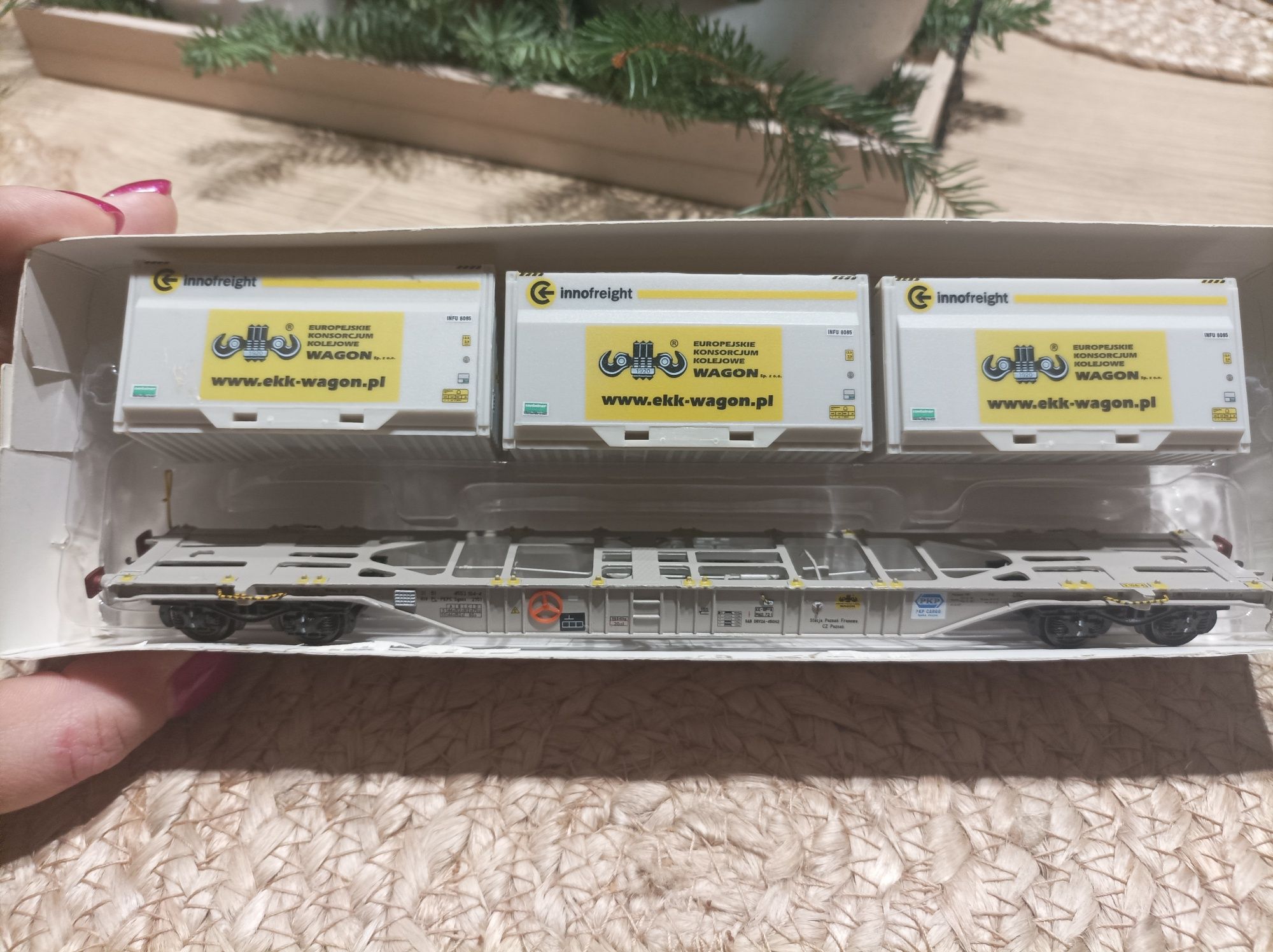 Model kolekcjonerski wagonu EKK Wagon