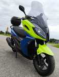 KYMCO K-XCT 125 stan ideał 10tys km Udok his ABS grzan. MANETKI KuFer