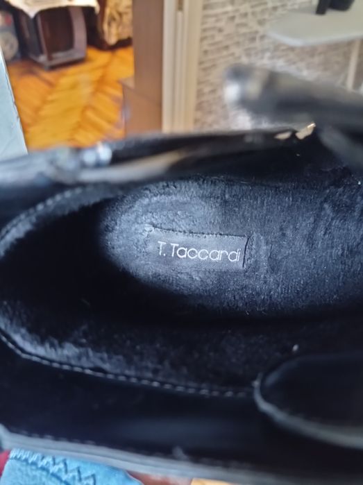 Ботинки женские" T.Taccardi", р.40, натуральная кожа