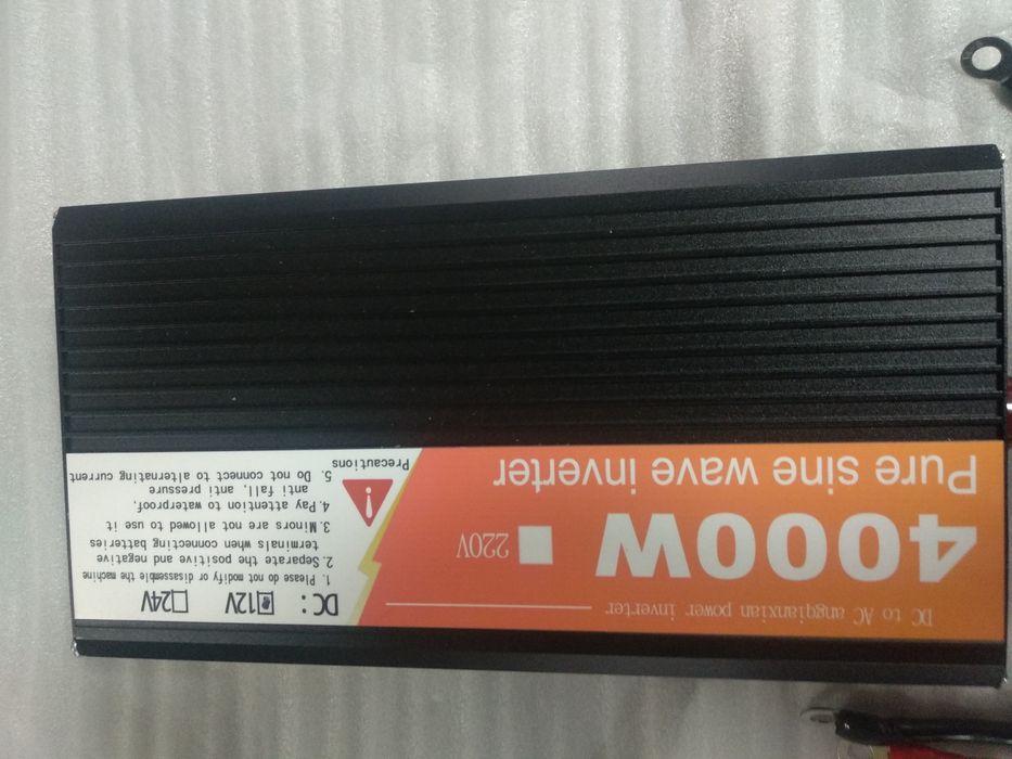 Инвертор 12В/220В, 4000Вт