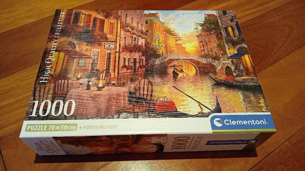 Puzzle Veneza pôr do sol