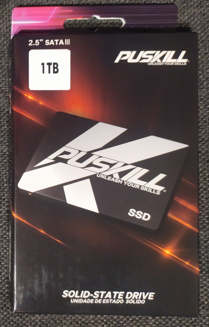 Новый SATA SSD puskill на 1TB