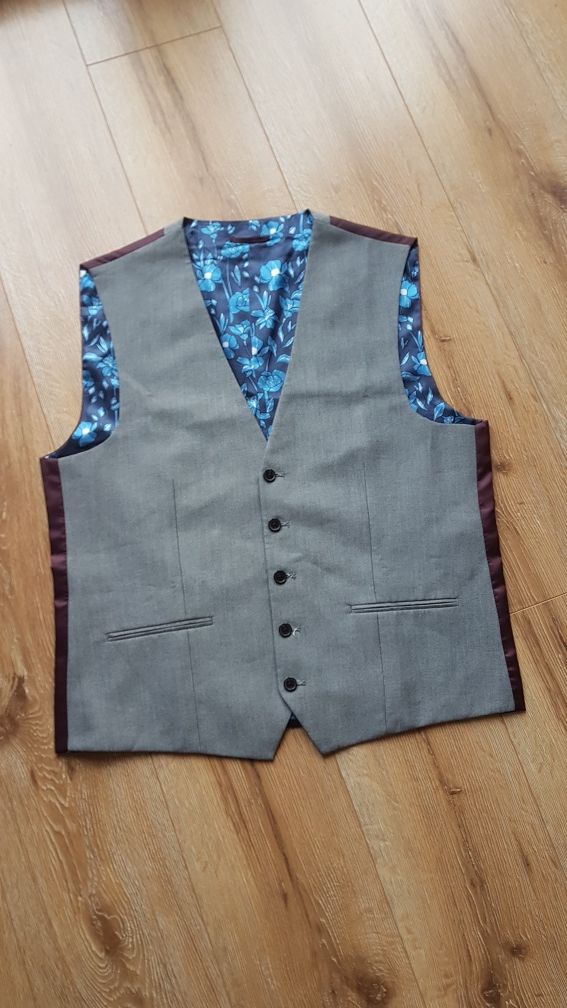 Next kamizelka męska garniturowa elegancka S / M