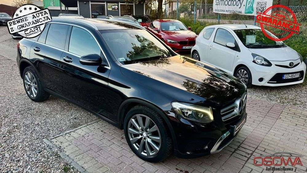 Mercedes-Benz GLC GLC 250 moc 211KM4-matic full led skóry polski salon 1 R. GWARANCJI