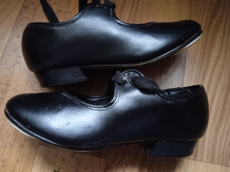 Roch valley туфлі дитячі для танців степ танцювальні туфельки чорні ба