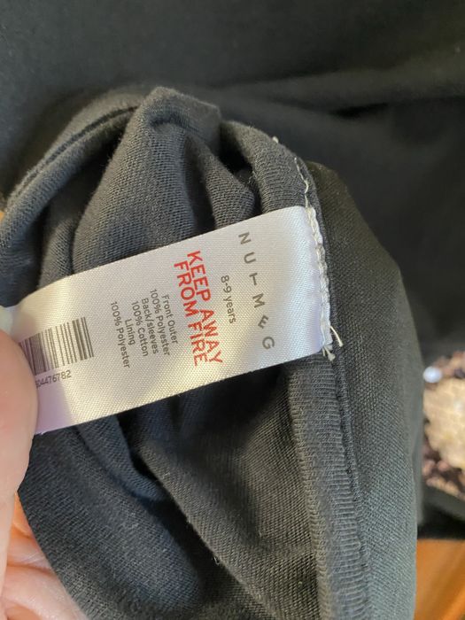 (134 , підійде також на 128) Плаття з паєтками та футболка з паєтками