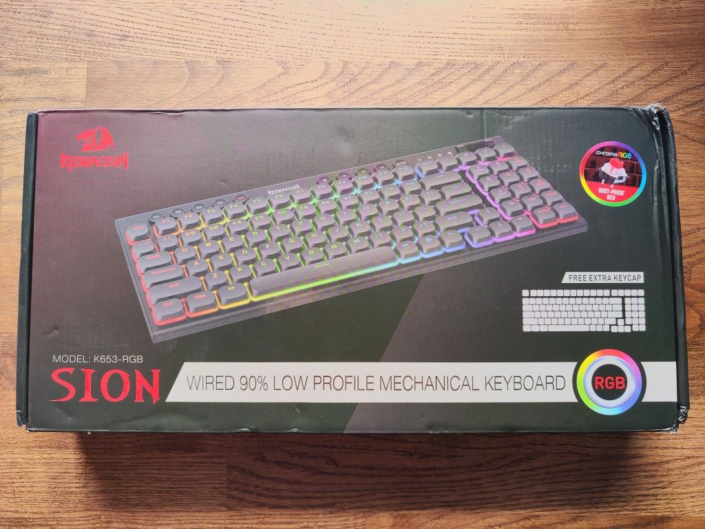 Механічна клавіатура Redragon K653 Sion (red switches, hot-swap)