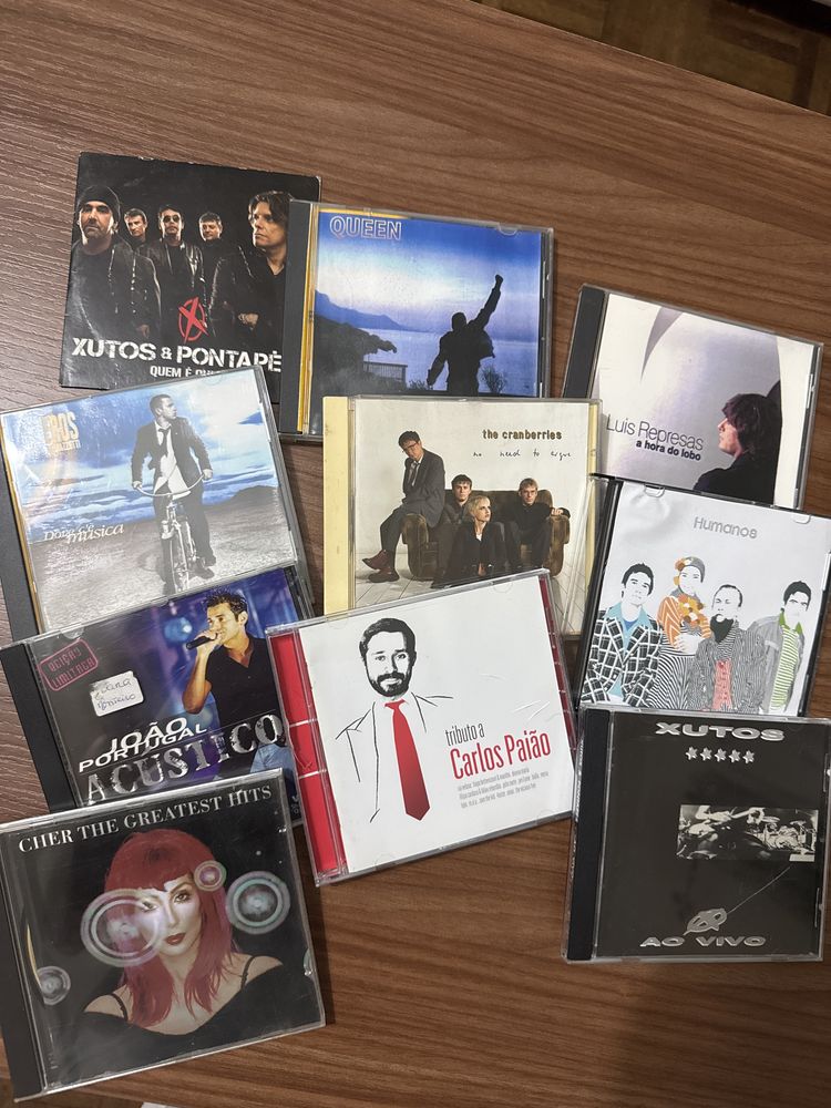 CDs música portuguesa e internacional
