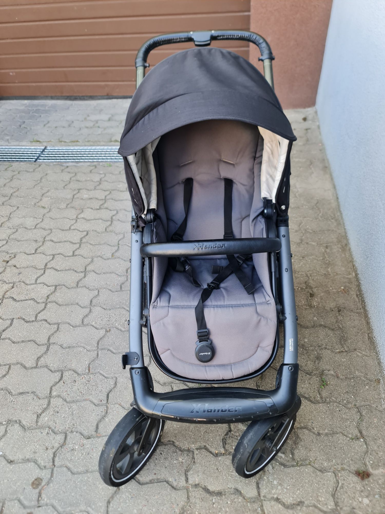 Wózek x-lander x-move z gondolą x-pram 2w1 wkładki i dodatki