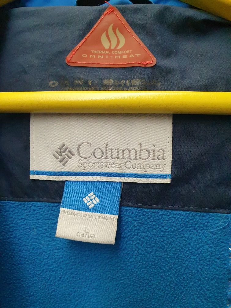 Пальто пуховик Columbia 10-12лет