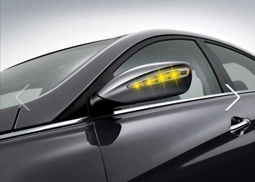 Левое зеркало заднего вида Hyundai sonata yf