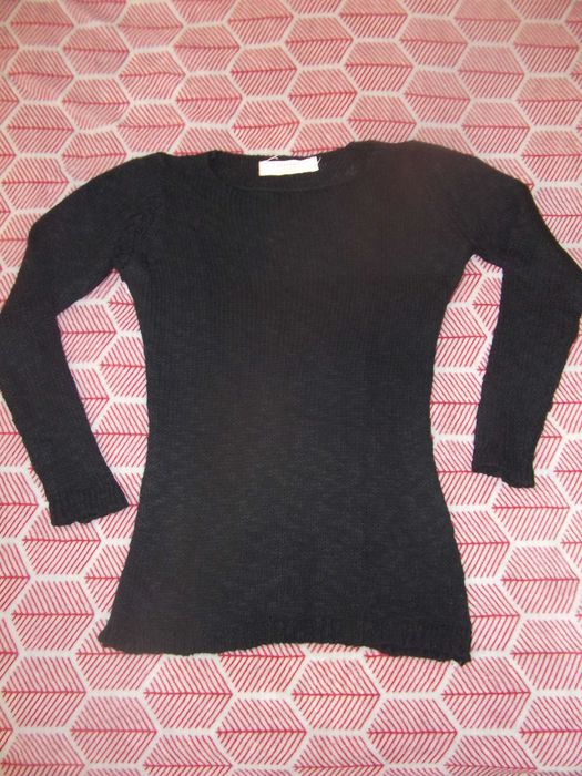 Camisola malha preta / Black knit sweater – ZARA KNIT (S)