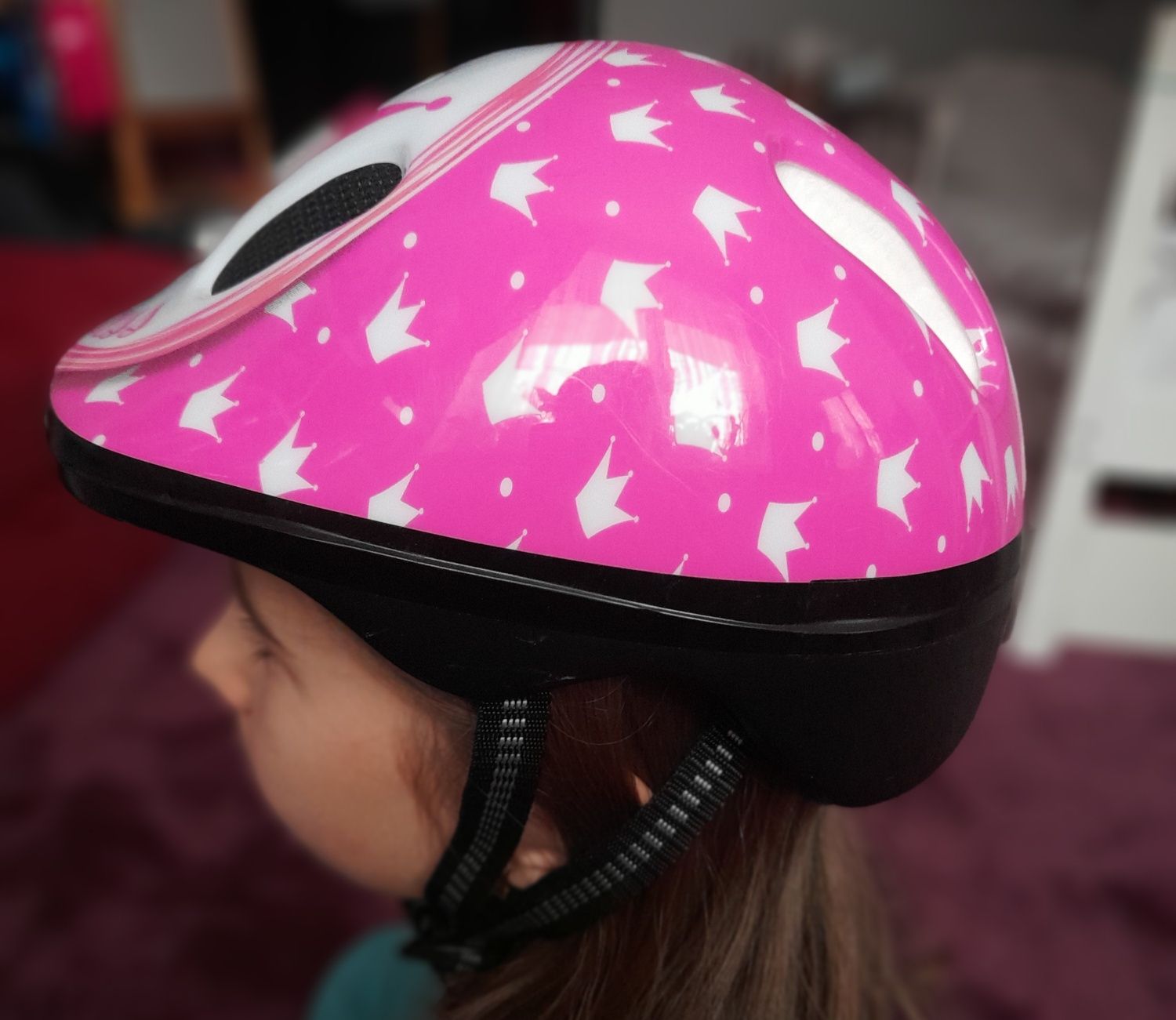 Kask na rowet  Princess dziewczynka