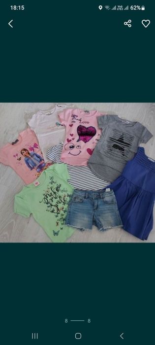 Пакет одягу для дiвчинки 3-5 рокiв