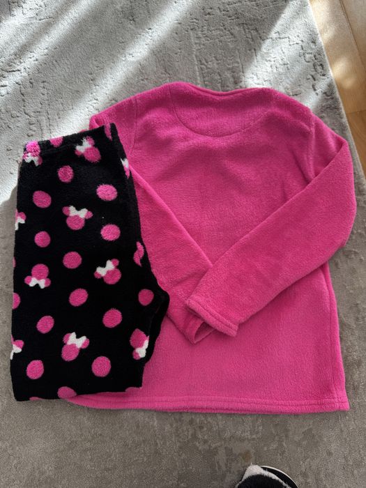 Piżama dziewczęca na zimę Myszka Minnie rozmiar 146 cm 10-11 lat