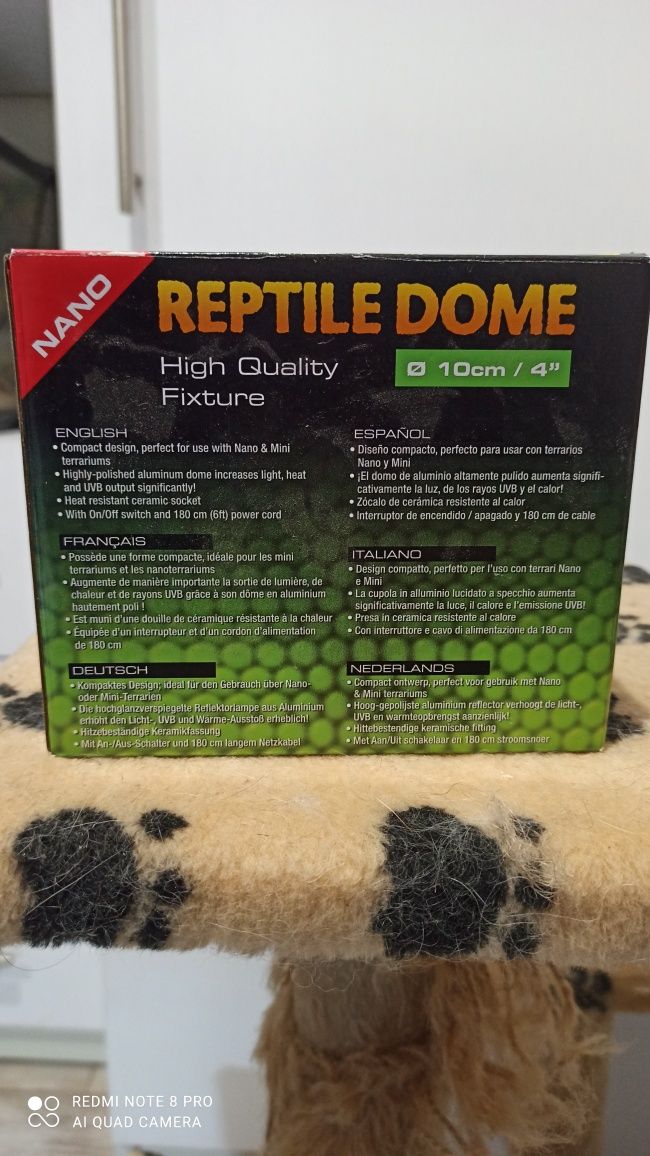 Плафон Exo Terra reptile nano dome