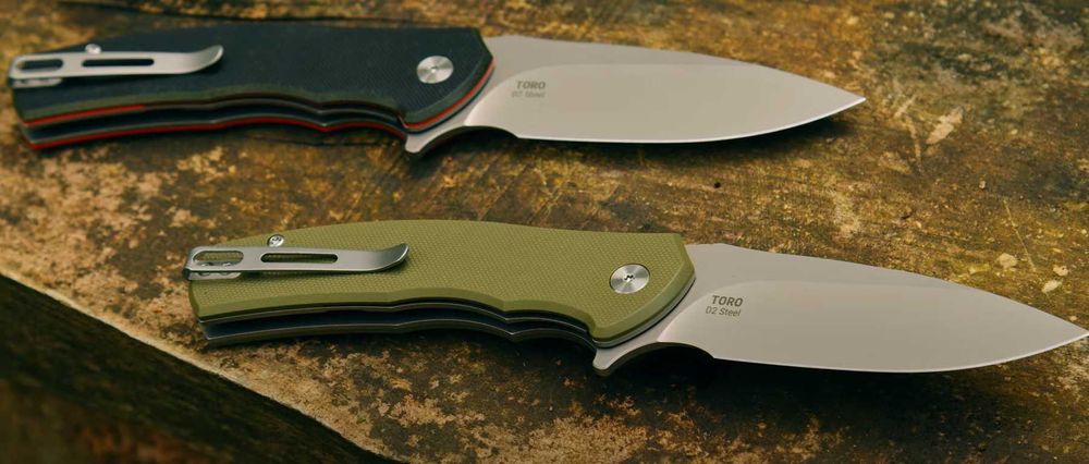 Badger Outdoor D2 Orix ніж бомбезний збитий брутальний складень нож