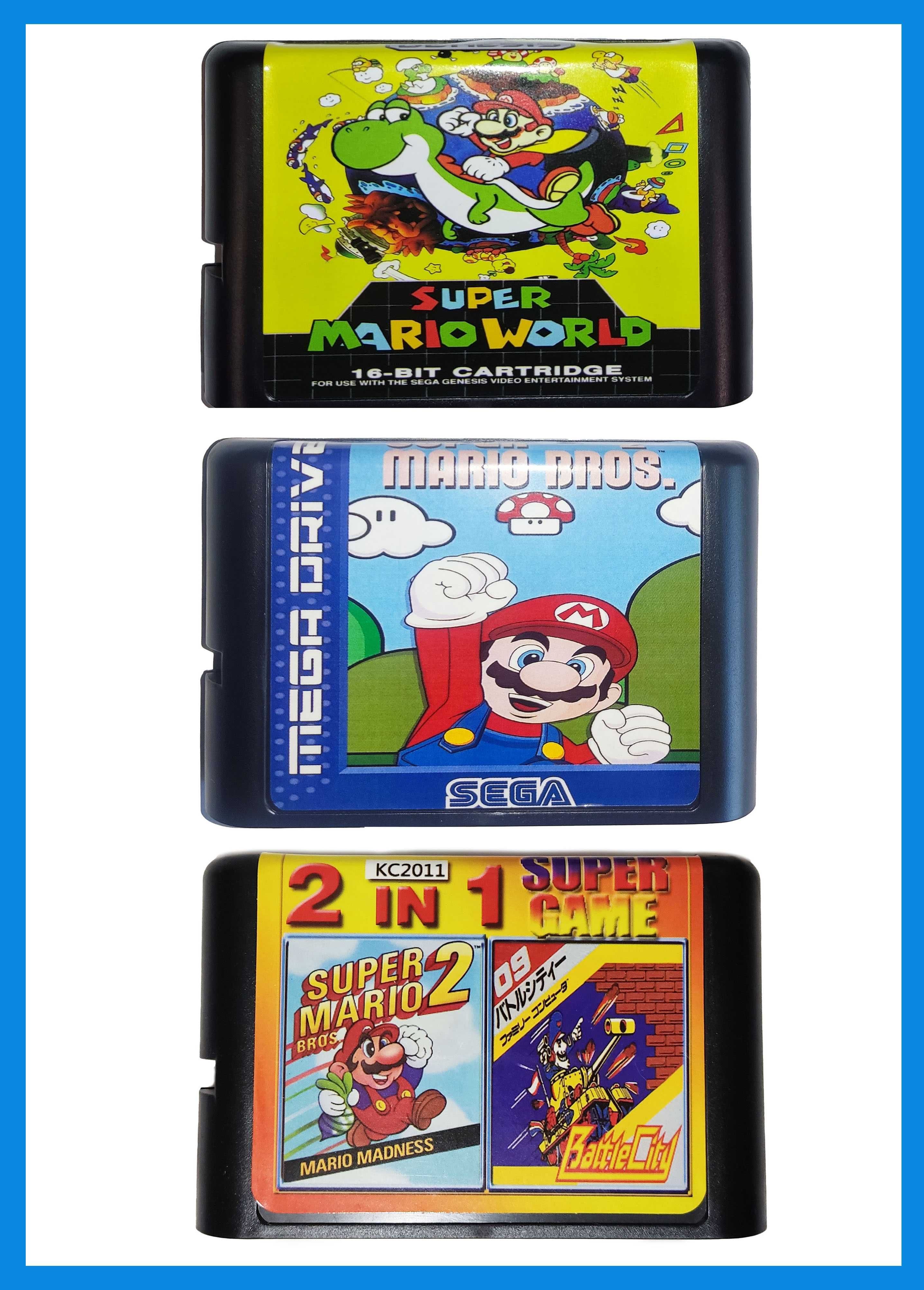 БЕЗ предоплат! Картриджі Sega Mega Drive 2 - Super Mario World.ЯКІСТЬ!