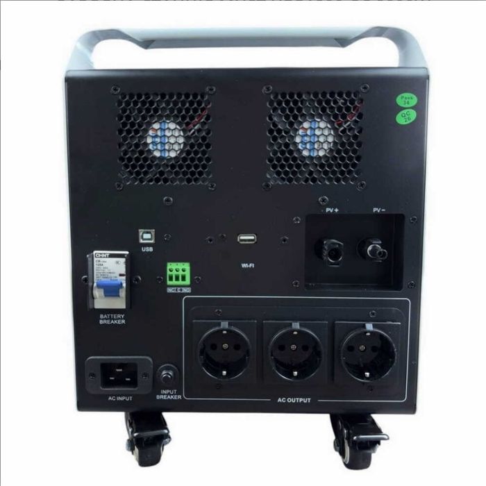 Зарядна станція MUST HBP1800 OS 2000W 60/40A AC з ручками