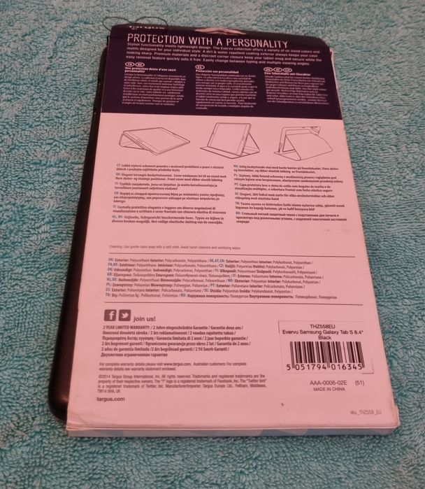 Capa Tablet Samsung Galaxy Tab S 8.4