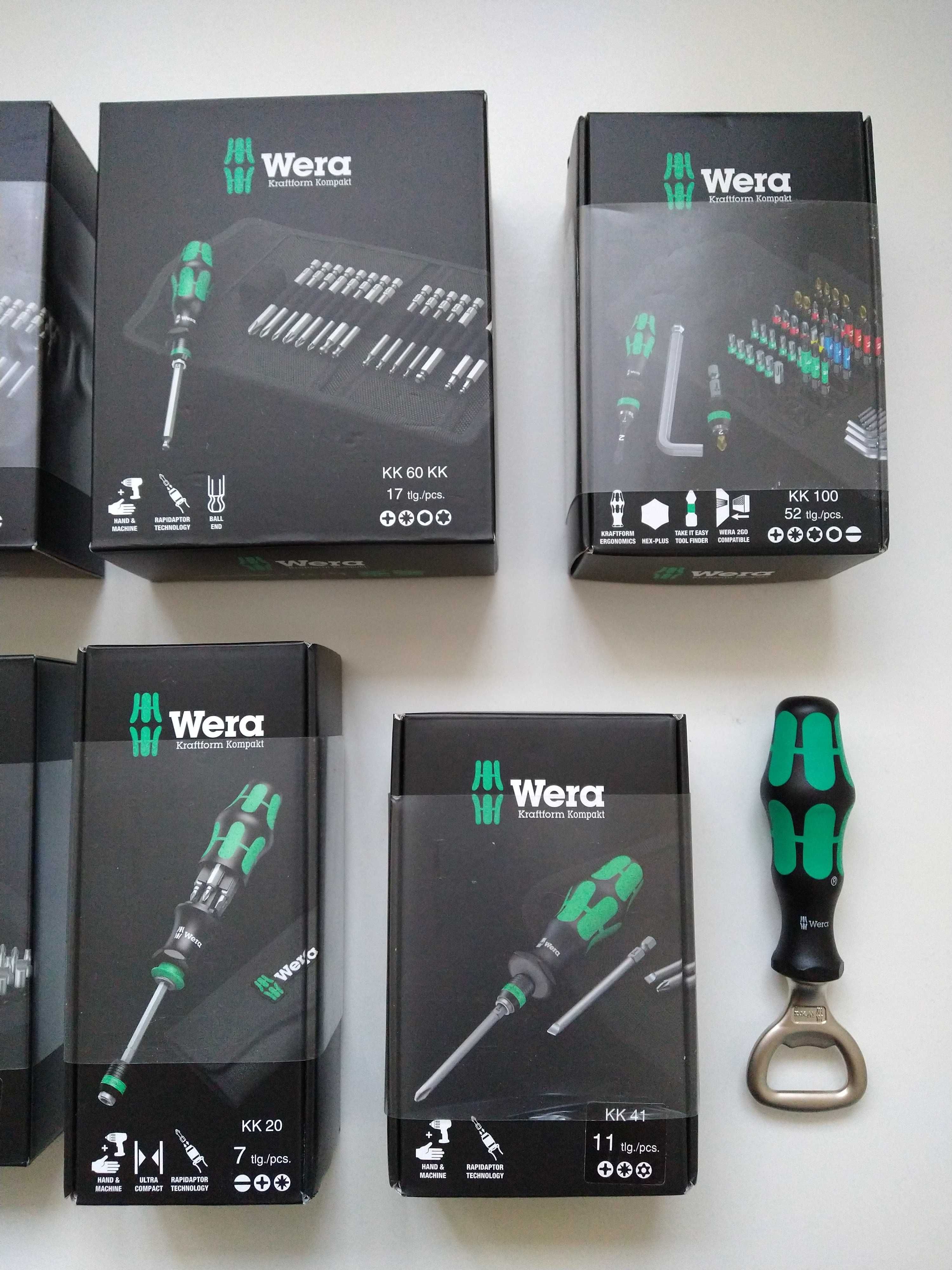 Набор Wera KK 27 RA / KK 60 / KK 100 / KK 71 Security / KK 62