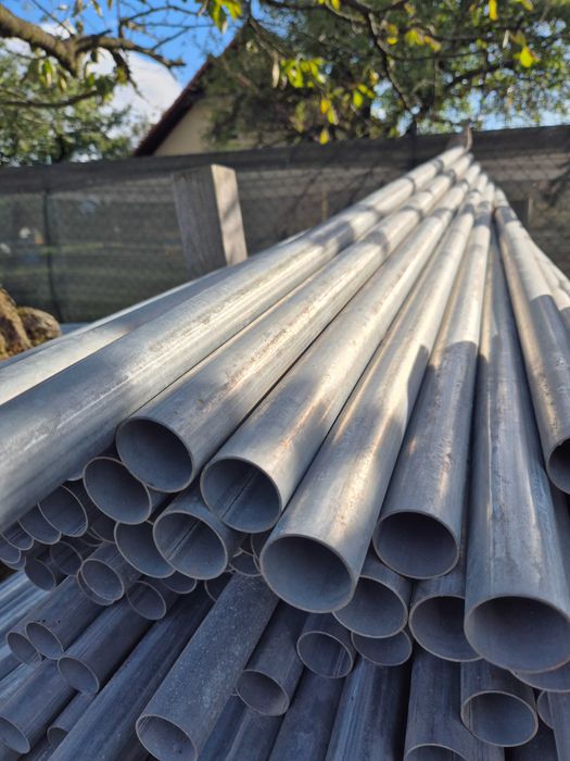 Słupek ogrodzeniowy Fi 38 Rura ocynkowana