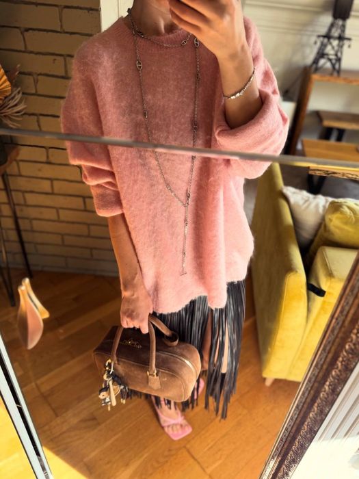 Спідниця з бахромою від Mango